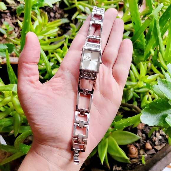Classic Silver Rhinestone Next Watch - Picture 2 of 11